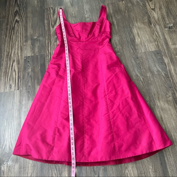 J. Crew NWT Raspberry Pink Tall Dress with Light Crinoline Perfect for Wedding - Picture 14 of 15